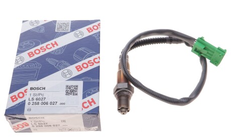 Фото 2 - Лямбда зонд BOSCH 0 258 006 027 (0258006027)