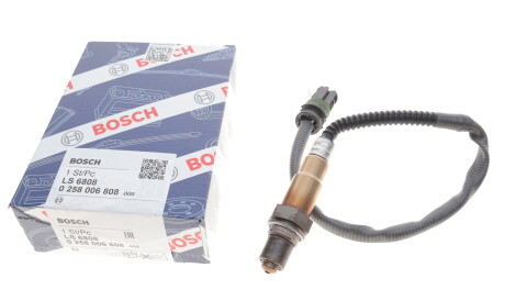 Фото 2 - Лямбда-зонд BOSCH 0 258 006 808 (0258006808)