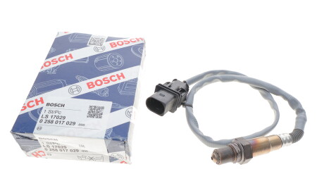 Фото 2 - Лямбда-зонд BOSCH 0 258 017 029 (0258017029)