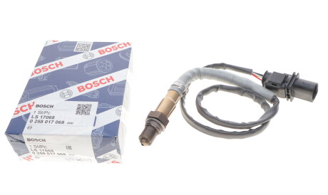 Фото 2 - Лямбда-зонд BOSCH 0 258 017 068 (0258017068)