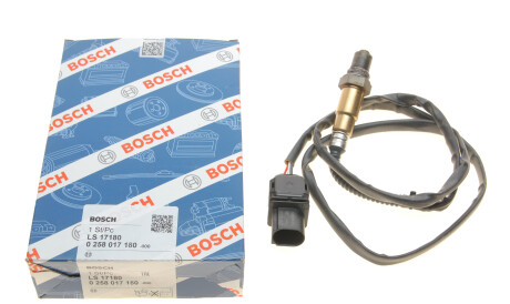 Фото 2 - Лямбда-зонд BOSCH 0 258 017 180 (0258017180)