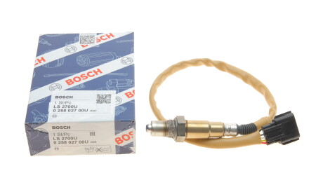 Фото 2 - Лямбда зонд BOSCH 0 258 027 00U (025802700U)