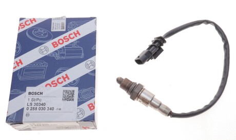 Фото 2 - Лямбда-зонд BOSCH 0 258 030 340 (0258030340)