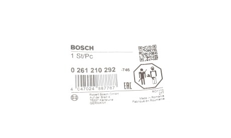Фото 2 - Датчик коленвала BOSCH 0 261 210 292 (0261210292)