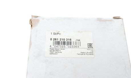 Фото 2 - Датчик колінвалу BOSCH 0 261 210 316 (0261210316)