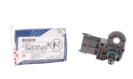 Фото 2 - Датчик тиску наддуву BOSCH 0 261 230 01A (026123001A)