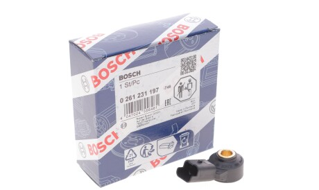 Фото 2 - Датчик детонації BOSCH 0 261 231 197 (0261231197)