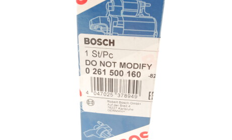 Фото 7 - Форсунка паливна BOSCH 0 261 500 160 (0261500160)