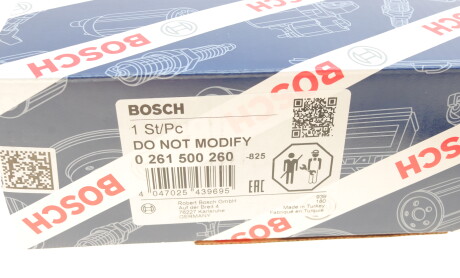 Фото 8 - Форсунка топливная BOSCH 0 261 500 260 (0261500260)