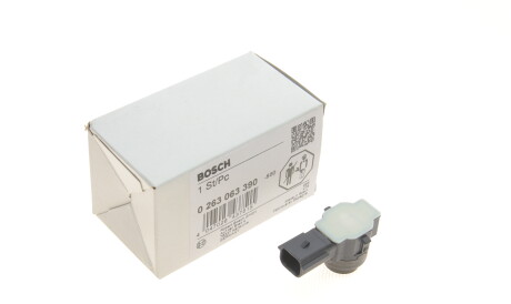 Ультразвуковий датчик - ((CV1T15K858AAW, 23428268, 5261157, 1TK84TZZAA, 1UT50TZZAA)) BOSCH 0 263 063 390