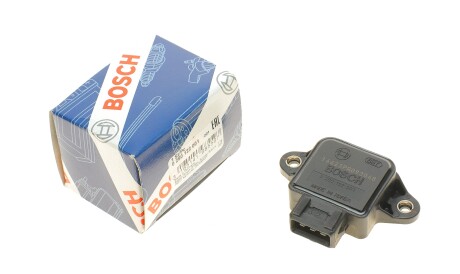 Датчик, положение дроссельной заслонки - (16281E, 500799, 9617220680) BOSCH 0 280 122 001