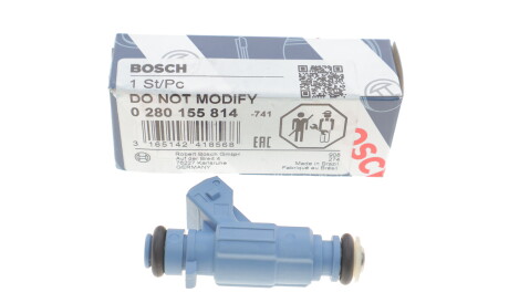Фото 2 - Форсунка топливная BOSCH 0 280 155 814 (0280155814)