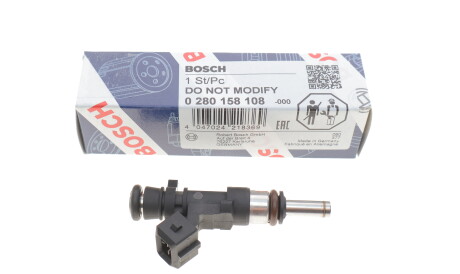 Фото 2 - Форсунка топливная BOSCH 0 280 158 108 (0280158108)