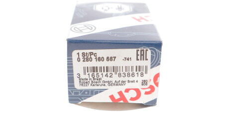 Фото 4 - Датчик тиску палива BOSCH 0 280 160 567 (0280160567)