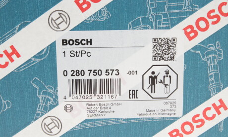 Фото 6 - Дросельна заслінка BOSCH 0 280 750 573 (0280750573)