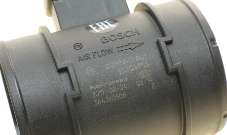 Фото 3 - Витратомір повітря BOSCH 0 281 002 861 (0281002861)