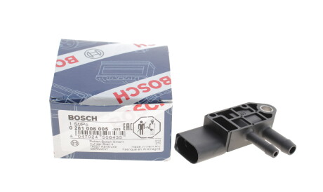 Датчик, давление выхлопных газов - (059906051A, 07Z906051B, 3D0131552E) BOSCH 0 281 006 005