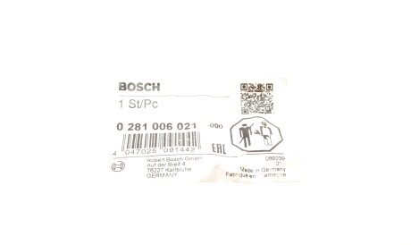 Фото 2 - Датчик температури палива BOSCH 0 281 006 021 (0281006021)