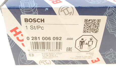 Фото 7 - Витратомір повітря BOSCH 0 281 006 092 (0281006092)