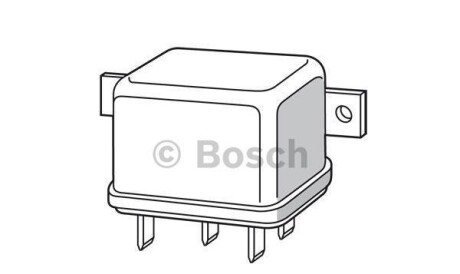 Реле, блокирование стартера - BOSCH 0331800003