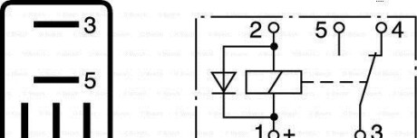 Фото 7 - Релійний елемент (реле) BOSCH 0332207402