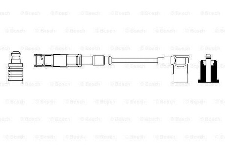 Фото 6 - Провод высоковольтный BOSCH 0356912905