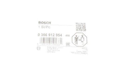 Фото 2 - Провід високовольтний BOSCH 0 356 912 954 (0356912954)