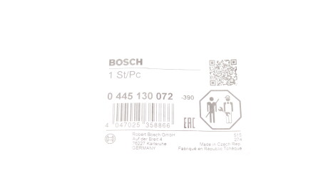 Фото 2 - Елемент паливної системи BOSCH 0 445 130 072 (0445130072)