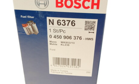 Фото 7 - Паливний фільтр BOSCH 0 450 906 376 (0450906376)