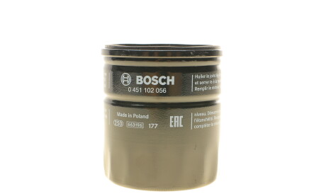 Фото 3 - Масляний фільтр BOSCH 0 451 102 056 (0451102056)