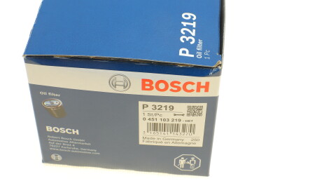 Фото 5 - Масляный фильтр BOSCH 0 451 103 219 (0451103219)