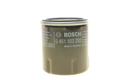Фото 3 - Масляный фильтр BOSCH 0 451 103 292 (0451103292)