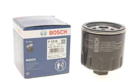 Масляний фільтр - (04E115561A, 04E115561, 04E115561D) BOSCH 0 451 103 318