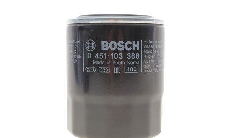 Фото 4 - Масляний фільтр BOSCH 0 451 103 366 (0451103366)