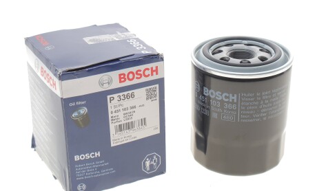 Фото 5 - Масляний фільтр BOSCH 0 451 103 366 (0451103366)