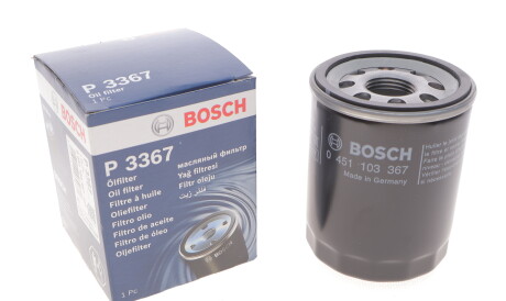 Фото 2 - Масляний фільтр BOSCH 0 451 103 367 (0451103367)