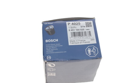 Масляный фильтр - BOSCH 0 451 104 025