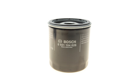 Фото 3 - Масляний фільтр BOSCH 0 451 104 026 (0451104026)