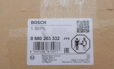 Фото 2 - Автозапчастина BOSCH 0580203332