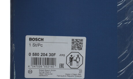 Фото 2 - Паливний насос BOSCH 0 580 204 30F