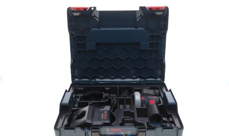 Шліфмашина акумуляторна (кутова) GWS 12V-76 19500 об/мин./76 мм (+ кейс/АКБ/зарадний пристрій) 0 601 9F2 00B - BOSCH 06019F200B