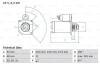 Стартер - ((0041518801, 0041519401, 004151940180, 0041519501, 004151950180)) BOSCH 0986017320 (фото 1)