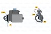 Стартер - ((046911023B, 069911023D, 046911023BX, 069911023C, 069911023CX)) BOSCH 0986018250 (фото 1)