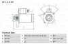Стартер - BOSCH 0986018990 (фото 1)
