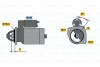 Стартер - ((1374049, 3M5T11000EA, 36050273, 8602924, 8622742)) BOSCH 0986020860 (фото 1)