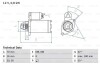 Стартер - ((0051510701, 0051512601, A0051510701, A0051512601, 0003188V004)) BOSCH 0986022151 (фото 1)