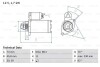 Стартер - ((12417823314, 12417823315)) BOSCH 0986025130 (фото 1)