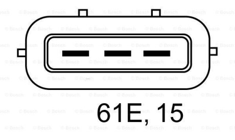 Фото 2 - Автомобільний генератор BOSCH 0 986 040 390 (0986040390)