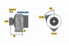 Генератор - ((0101541002, 0101542902, 010154290280, 0101547802, 0101548302)) BOSCH 0986041520 (фото 1)