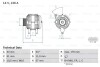 Генератор - ((373002A850, 373002A800, 373002A805)) BOSCH 0986082820 (фото 1)